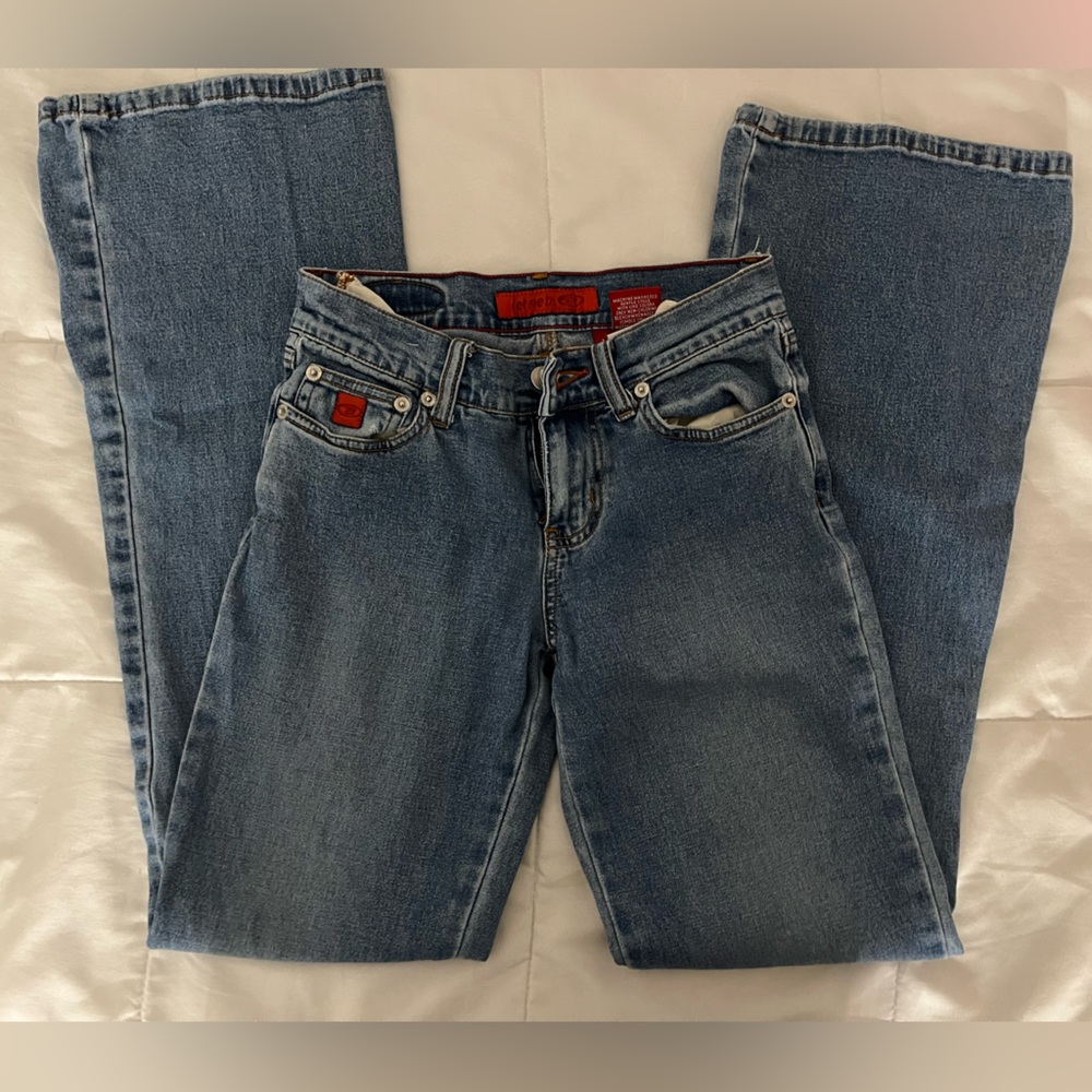 Vintage low rise flared jeans